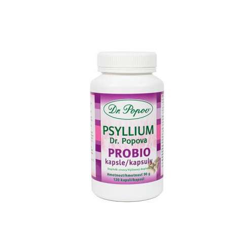 Dr. Popov Psyllium PROBIO 120 Capsules